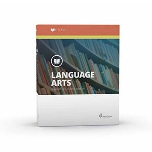 Lifepac Gold Language Arts Grade 6 Boxed Set - like new